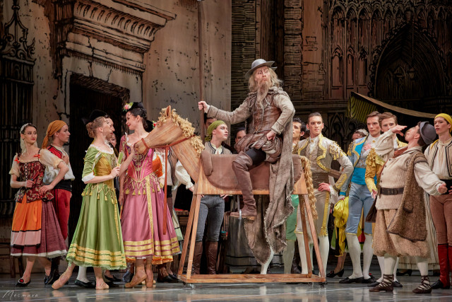 Балет "Дон Кихот" на сцене Александринского театра