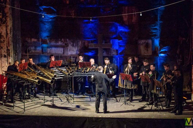 18 ноября в стенах Анненкирхе выступил Российский Роговой Оркестр