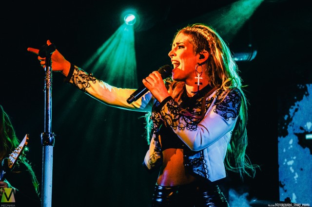 Dutch symphonic metal band DELAIN played the fourth concert in Saint Petersburg