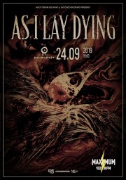 As I Lay Dying 24 сентября в Санкт-Петербурге