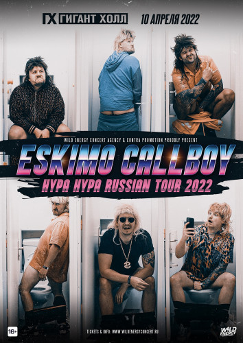 Eskimo Callboy April 5 in St. Petersburg
