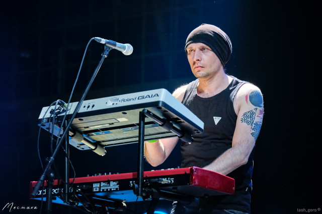 Павел Панов на сцене клуба 1930 Moscow