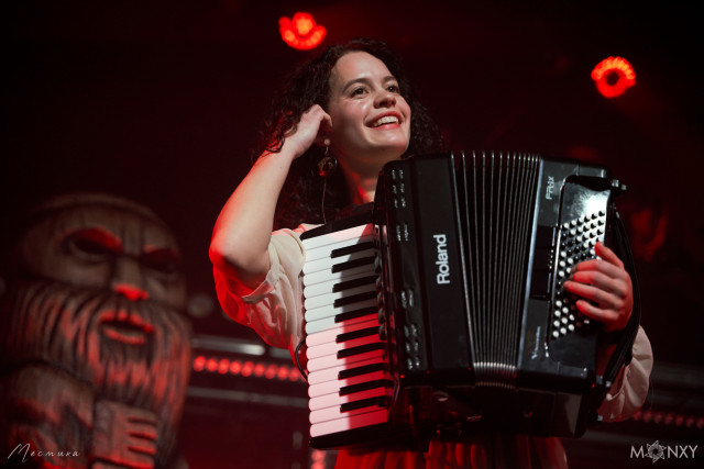 Анастасия Невская, аккордеон