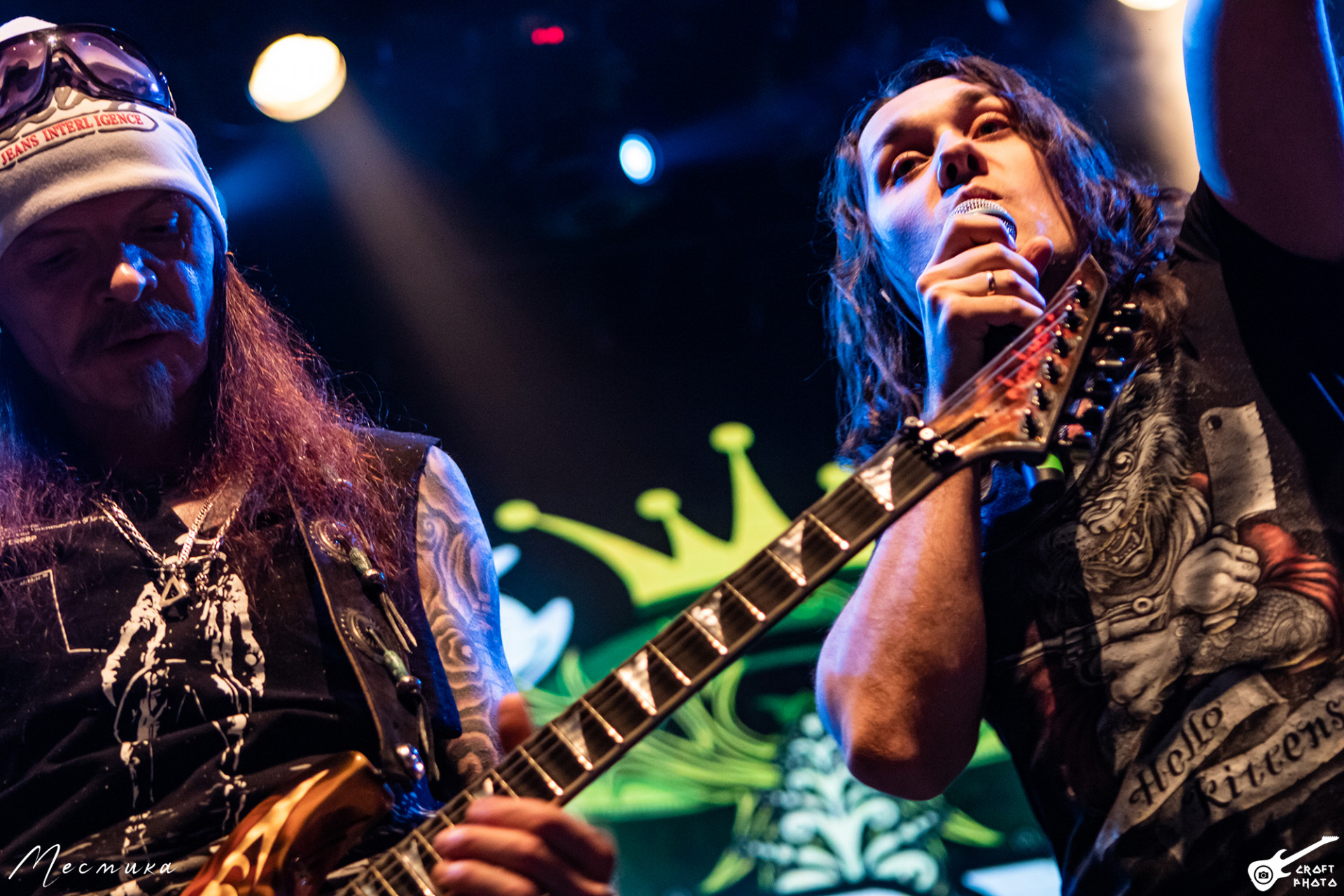 Маврин на главной Метал-Ёлке страны 23 февраля в московском ГлавClub, Croft Sergej