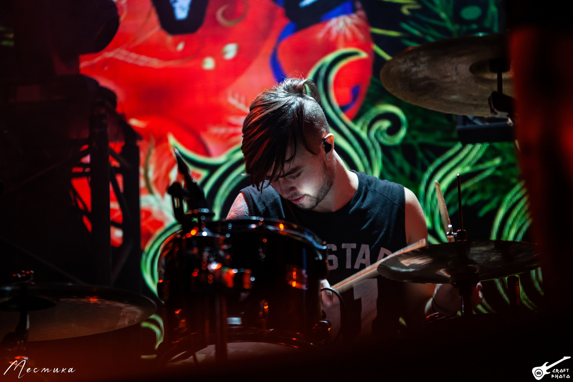 Маврин на главной Метал-Ёлке страны 23 февраля в московском ГлавClub, Croft Sergej