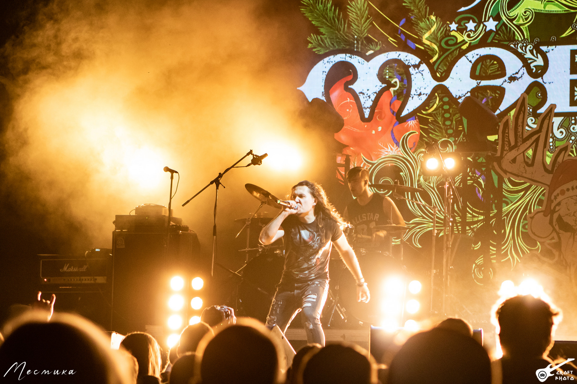 Маврин на главной Метал-Ёлке страны 23 февраля в московском ГлавClub, Croft Sergej