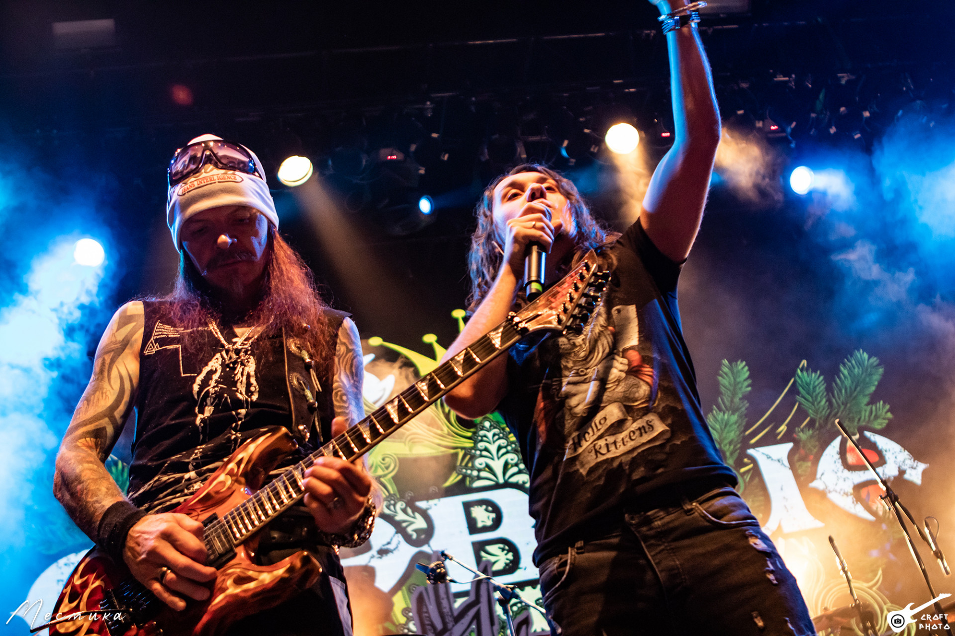 Маврин на главной Метал-Ёлке страны 23 февраля в московском ГлавClub, Croft Sergej