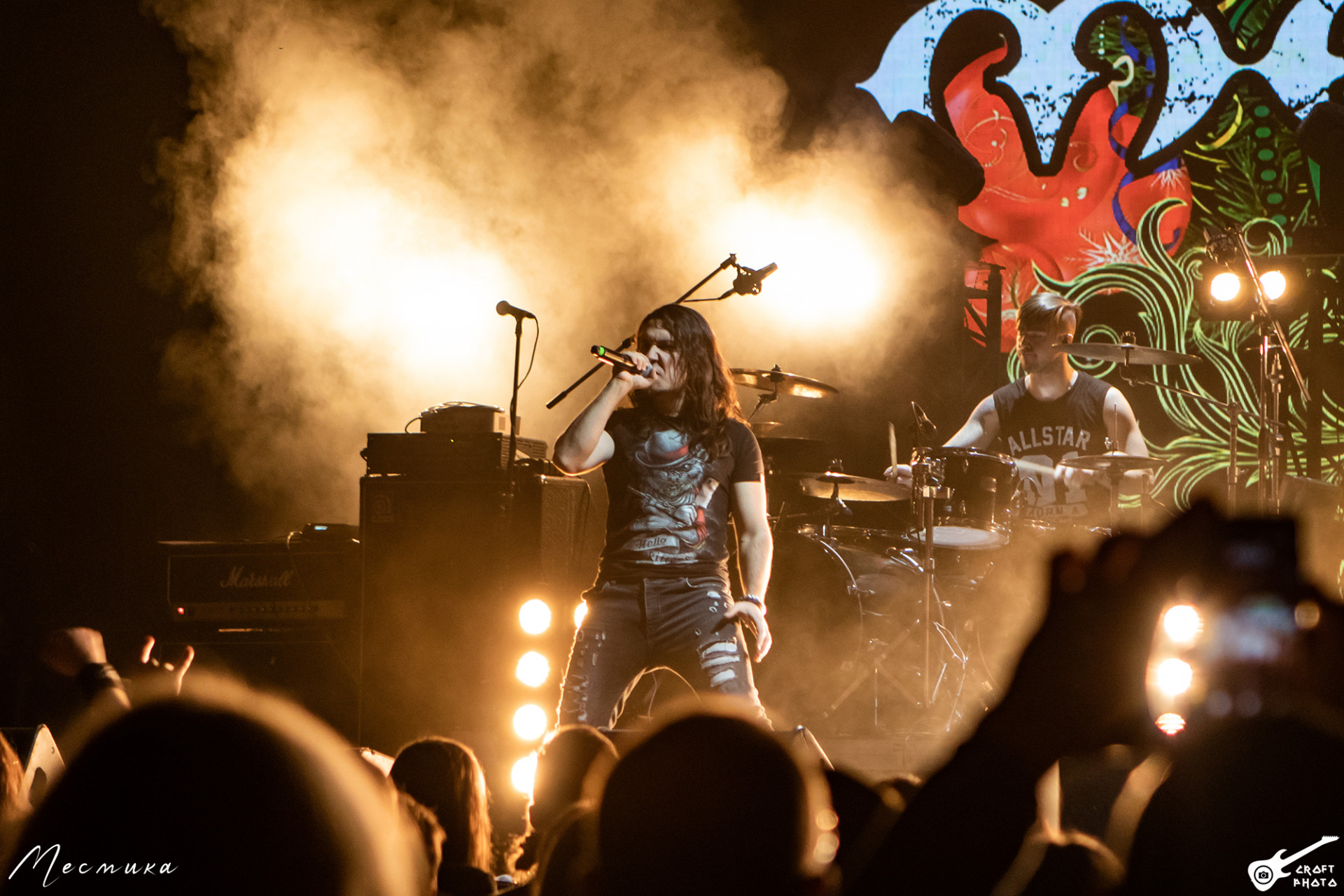 Маврин на главной Метал-Ёлке страны 23 февраля в московском ГлавClub, Croft Sergej