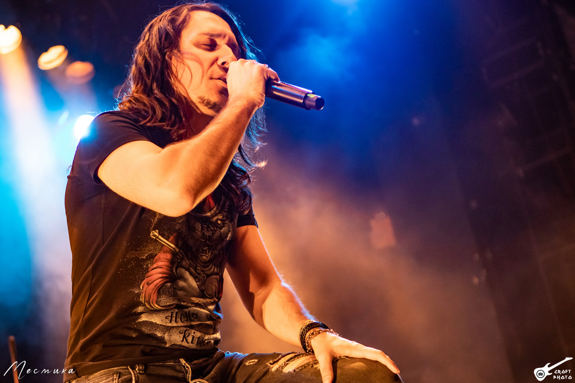 Маврин на главной Метал-Ёлке страны 23 февраля в московском ГлавClub, Croft Sergej