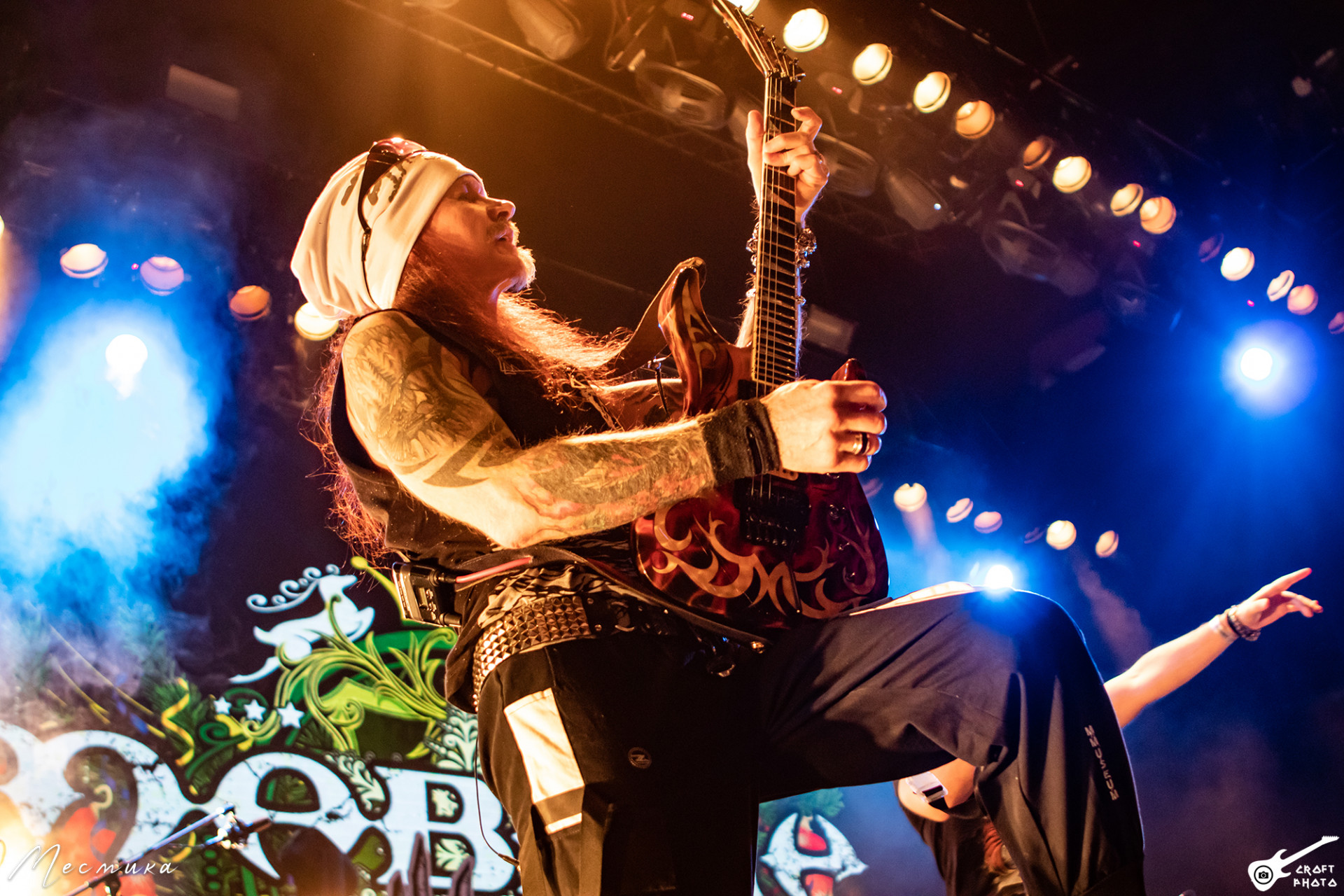 Маврин на главной Метал-Ёлке страны 23 февраля в московском ГлавClub, Croft Sergej