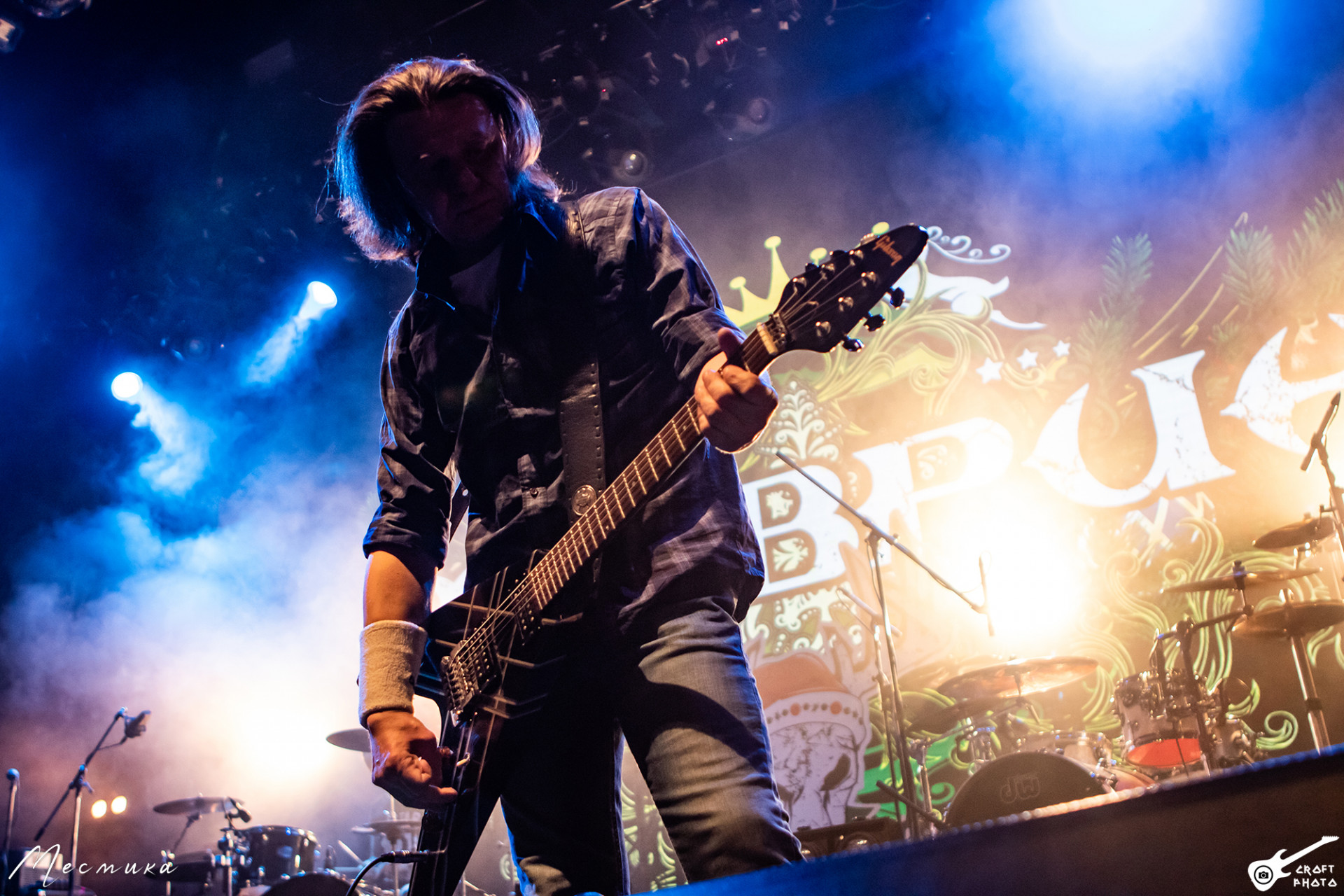 Маврин на главной Метал-Ёлке страны 23 февраля в московском ГлавClub, Croft Sergej