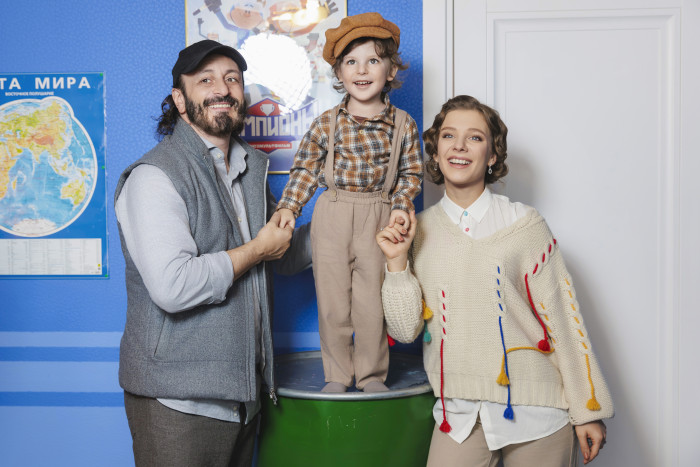 Илья  Авербух и Лиза Арзамасова посетили Квартиру Дяди Фёдора